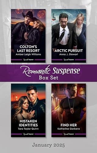 Suspense Box Set Jan 2025/Colton's Last Resort/Arctic Pursuit/Mistaken Identities/Find Her