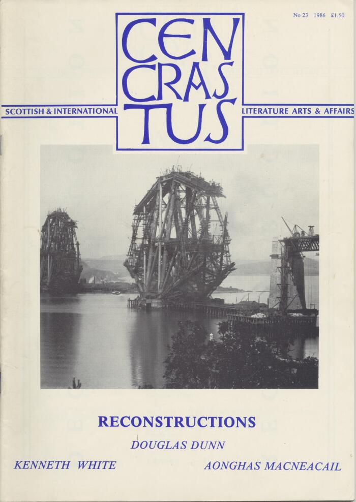 Cencrastus No. 23: June - August 1986