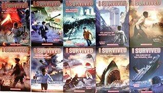 I Survived Set of 11 Books: Destruction of Pompeii, Japanese Tsunami, Sinking of the Titanic, Shark Attacks, Hurricane Katrina, Bombing of Pearl Harbor, San Francisco Earthquake, Attacks of September 11, Battle of Gettysburg, Nazi Invasion, The Grea