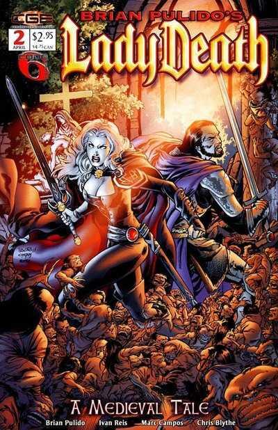 Brian Pulido's Lady Death: A Medieval Tale #2