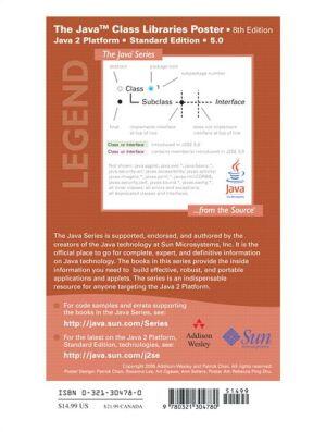 The Java Class Libraries Poster: Java 2 Platform Standard Edition (5.0)