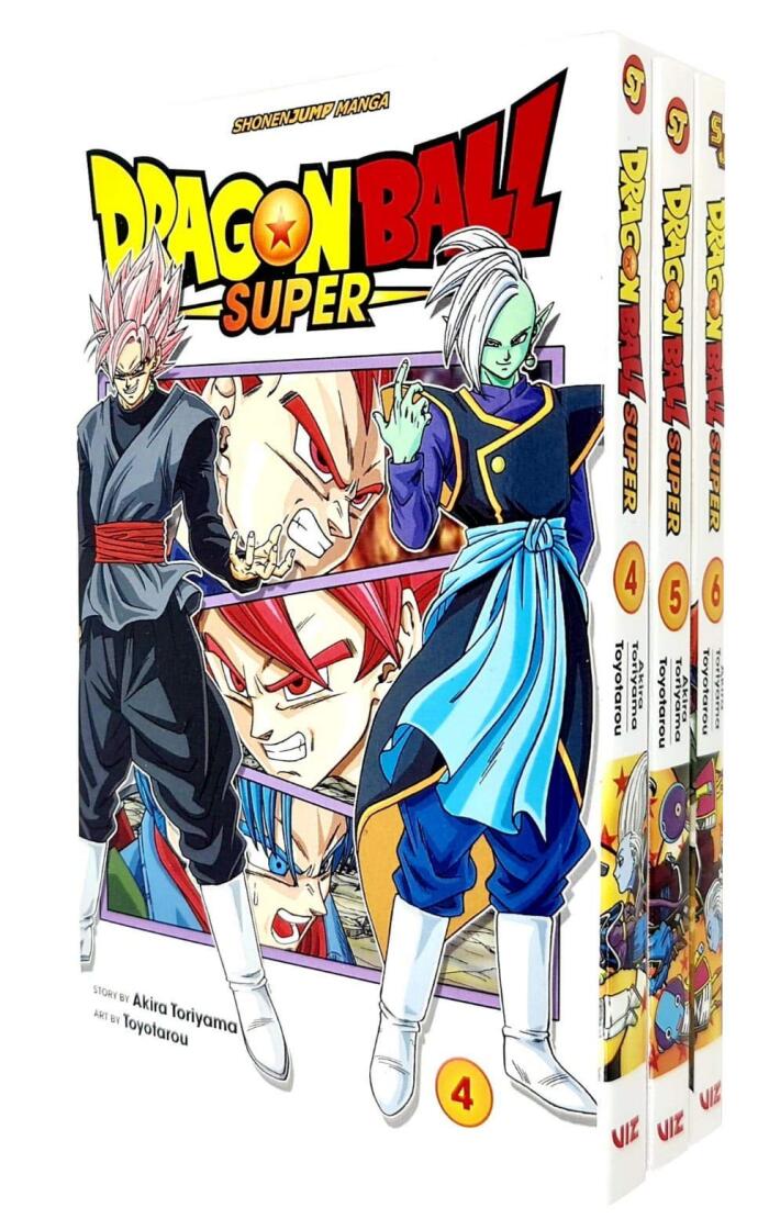 Dragon Ball Super Series Vol 4-6: 3 Books Collection Set By Akira Toriyama
