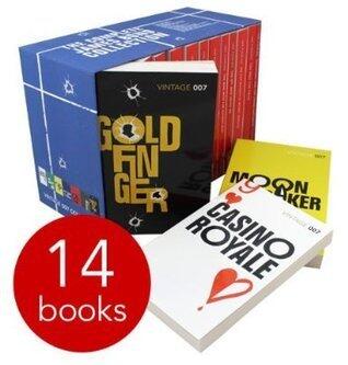 Vintage 007 James Bond Collection Ian Fleming 14 Books Set