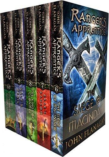 John Flanagan Rangers Apprentice Series 2 Collection Set 5 Books Set