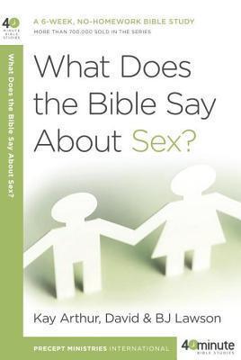 What Does the Bible Say about Sex?