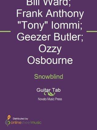 Snowblind Sheet Music
