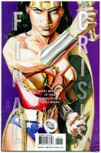 Final Crisis #5, 2008 Variant Wonder Woman Cover.