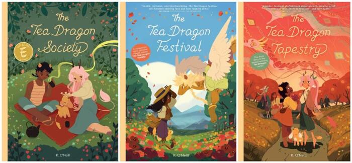 The Tea Dragon Society Series 3 Books Set
