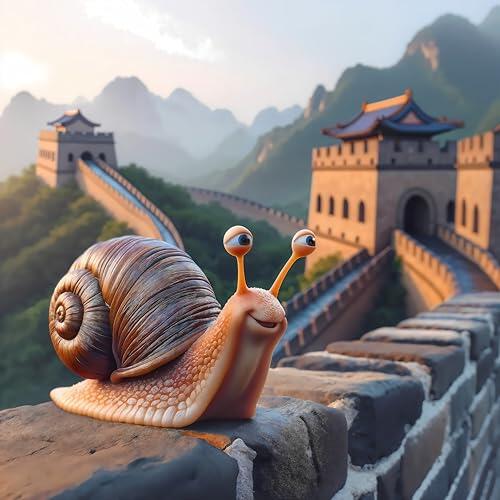 Sunny the Snail Goes to China