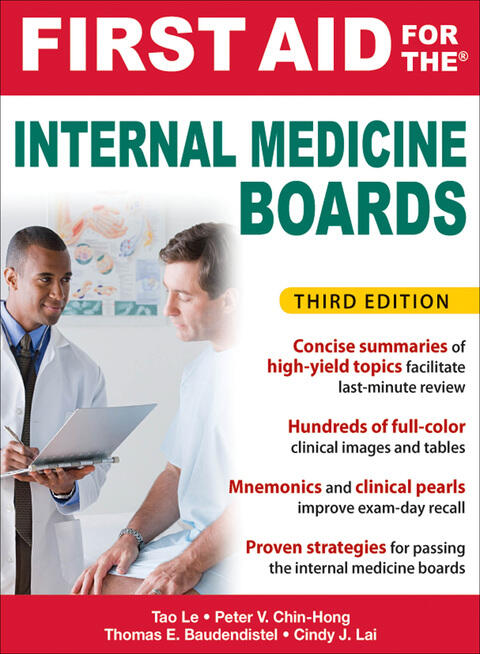 First Aid for the Internal Medicine Boards (3rd Edition)