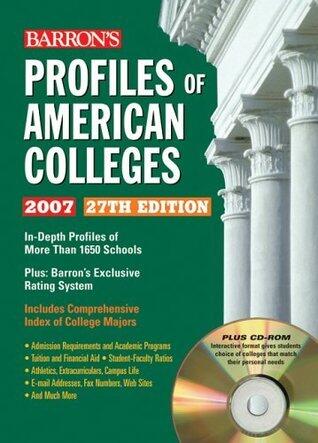 Barron's Profiles of American Colleges
