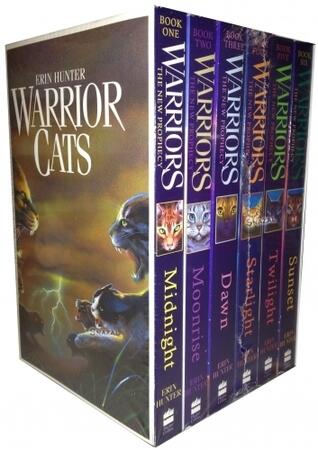 Warrior Cats Collection, Erin Hunter 6 Books Set