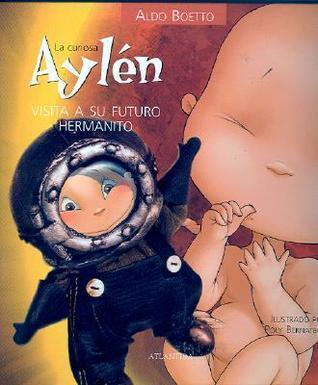 La curiosa Aylen visita a su futuro hermanito