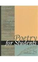 Poetry for Students, Volume 25