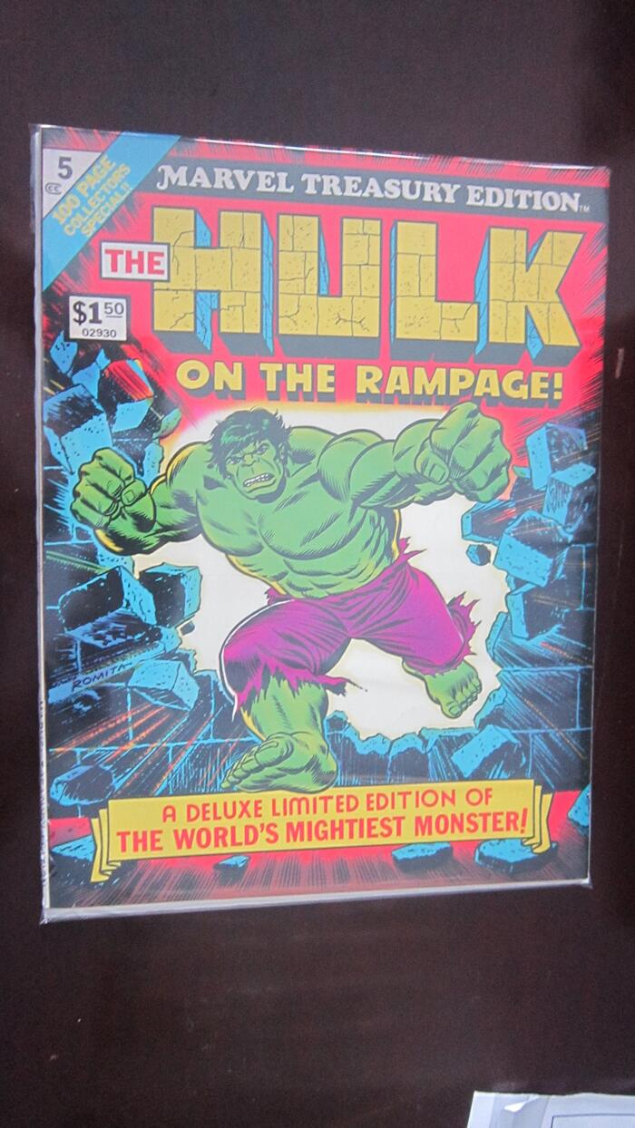 The Hulk on the Rampage: Marvel Treasury Edition Vol 1 #5