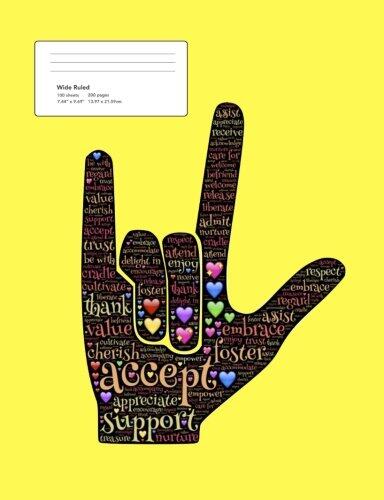 Love Respect Accept Composition Book