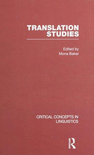 Translation Studies:Crit Conc V1