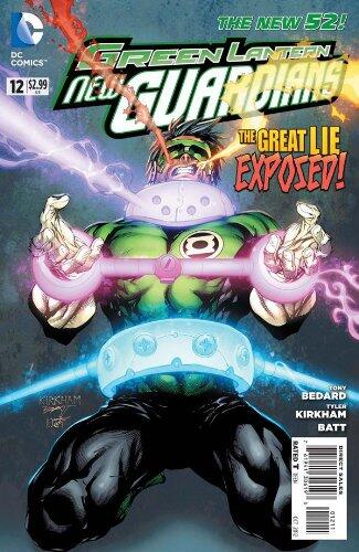 Green Lantern New Guardians #12 "Larfleeze Versus the NEW Guardians"
