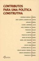 Contributos para uma política construtiva