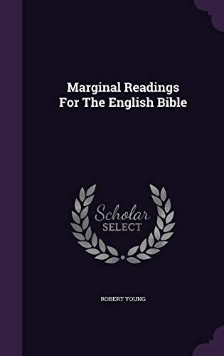 Marginal Readings For The English Bible