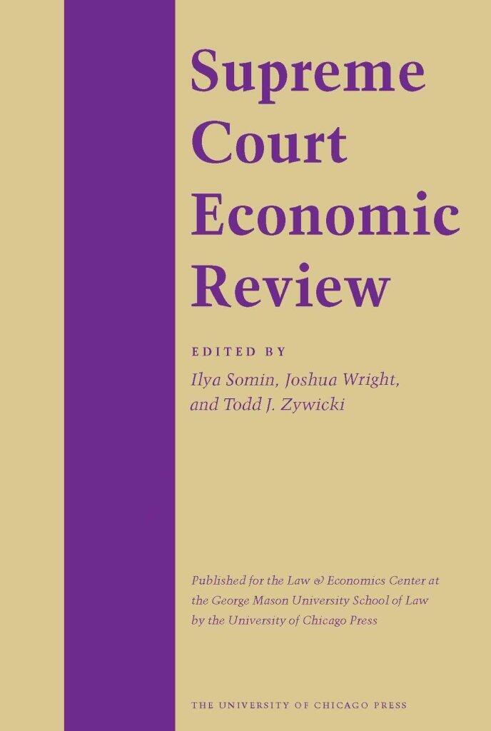 By Demsetz, Harold Supreme Court Economic Review, Volume 3: Vol III Hardcover - November 1995
