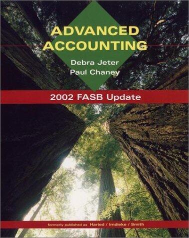 Update Package to include Advanced Accounting, updated chapters, and DBTT plement