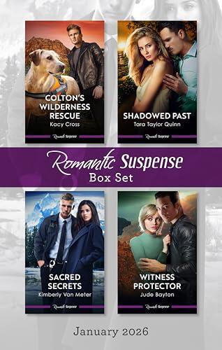 Romantic Suspense Box Set January 2026/Colton's Wilderness Rescue/Shadowed Past/Sacred Secrets/Witness Protector