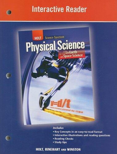 Holt Science Spectrum: Physical Science with Earth and Space Science