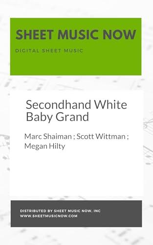 Secondhand White Baby Grand Sheet Music