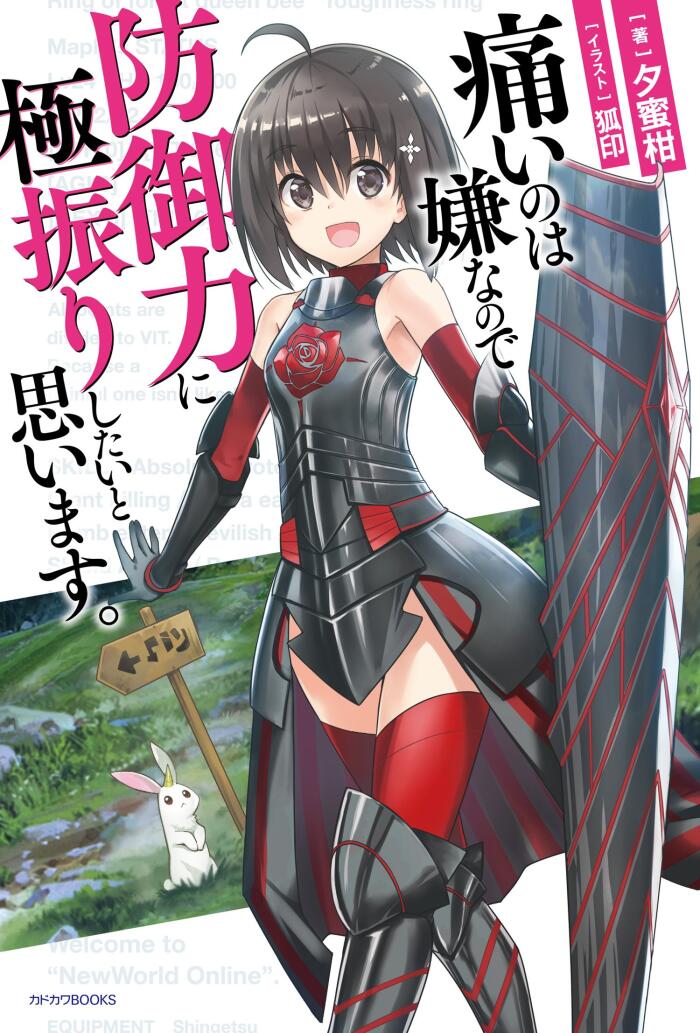 痛いのは嫌なので防御力を高めたいと思います。
