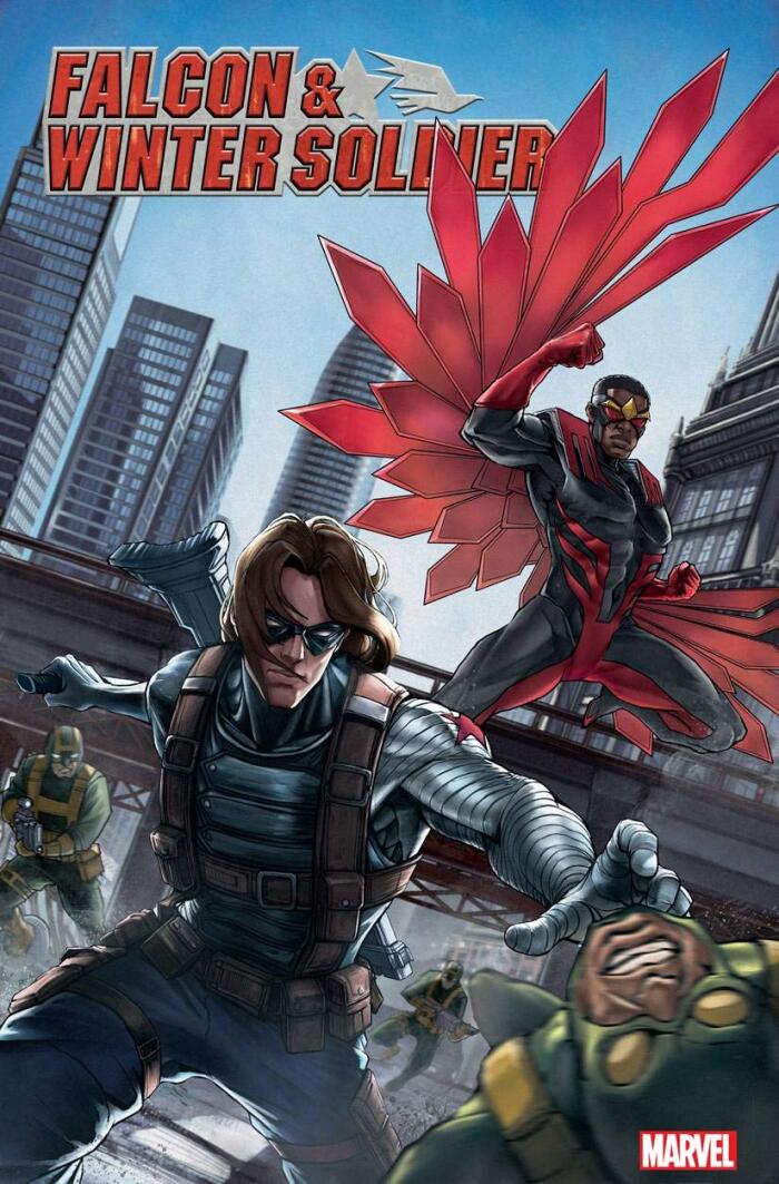 Falcon & Winter Soldier #1 (Of 5) Ziyian Liu Chinese New Year