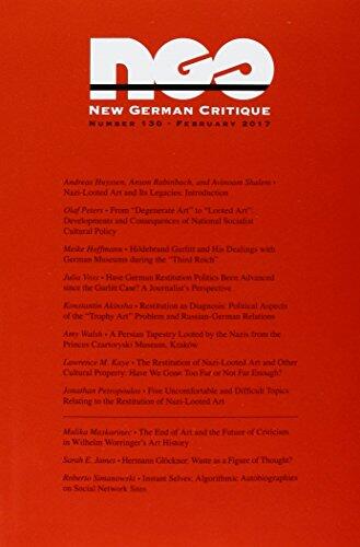 Nazi-Looted Art and Its Legacies