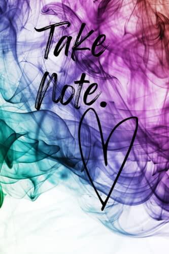 Take Note Rainbow Notebook: 120 Pages Lined