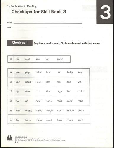 Checkups for Skill Book 3
