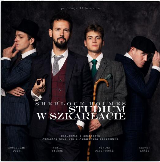 Z pamiętnika dr Johna Watsona. Sherlock Holmes i studium w szkarłacie.