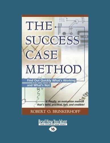 The Success Case Method