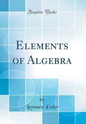 Elements of Algebra