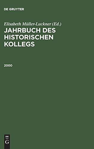 2000 (Jahrbuch des Historischen Kollegs)