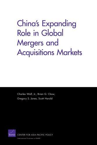 China’s Expanding Role in Global Mergers and Acquisitions Markets