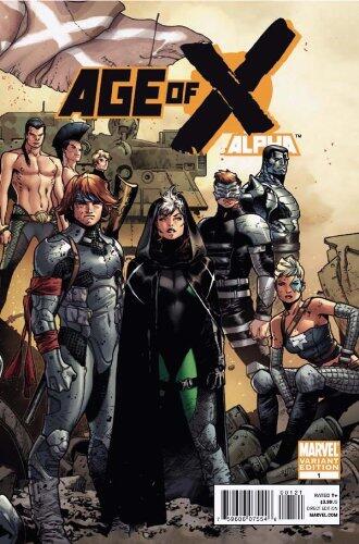 Age of X Alpha #1 Variant Cover Marvel Comics