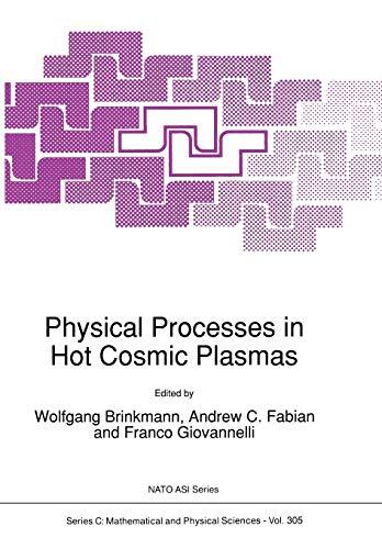 Physical Processes in Hot Cosmic Plasmas
