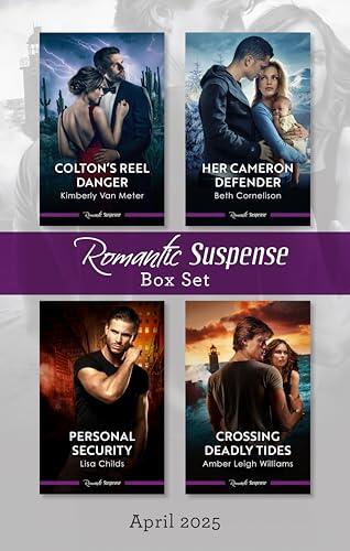 Suspense Box Set April 2025/Colton's Reel Danger/Her Cameron Defender/Personal Security/Crossing Deadly Tides