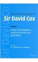 Selected Statistical Papers of Sir David Cox 2 Volume Set