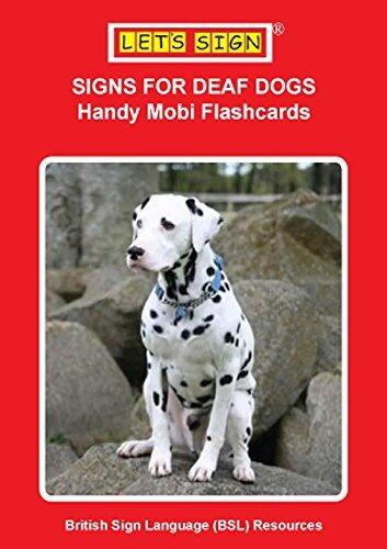 SIGNS FOR DEAF DOGS: Handy Mobi Flashcards