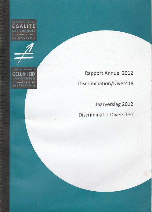 Jaarverslag 2012 Discriminatie-Diversiteit