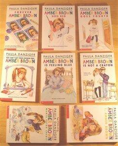 Amber Brown Books boxed set of 8: I, Amber Brown, Wants Extra Credit, Not a Crayon, Feeling Blue, You Can't Eat your Chicken Pox, Forever, Goes Fourth, Sees Red.