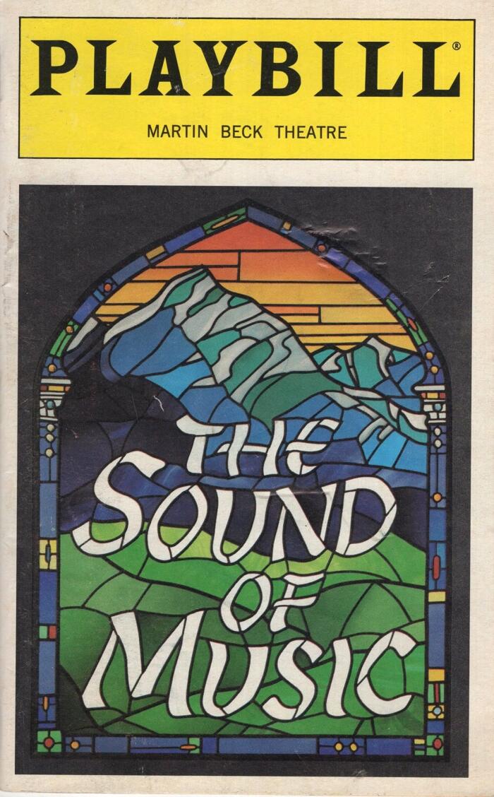 Playbill, Martin Beck Theatre: The Sound of Music, May 1998, Volume 98, Number 5