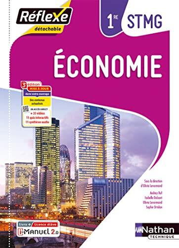 Economie 1ère STMG (Pochette Réflexe) Livre + licence élève - 2023
