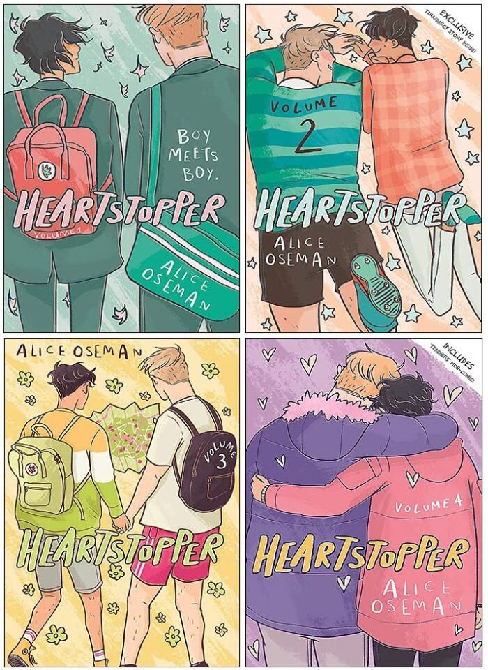 Heartstopper: Volume 1-4