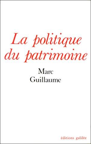 La politique du patrimoine